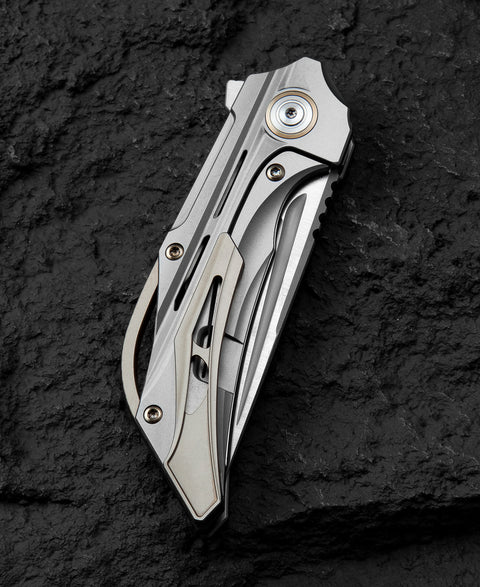BESTECH VIGIL BT2201A Titanium Handle: 3.27" M390 Blade