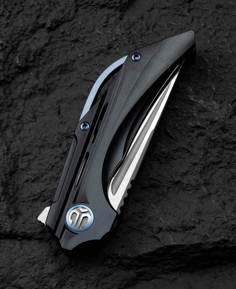 BESTECH VIGIL BT2201C Titanium Handle: 3.27" M390 Blade