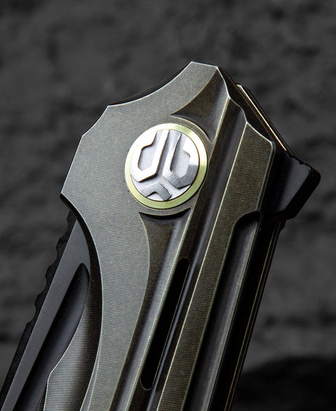 BESTECH VIGIL BT2201D Titanium Handle: 3.27" M390 Blade