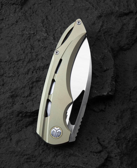 Special BESTECH FAIRCHILD Titanium Handle: 3.97" S35VN Blade BT2202D