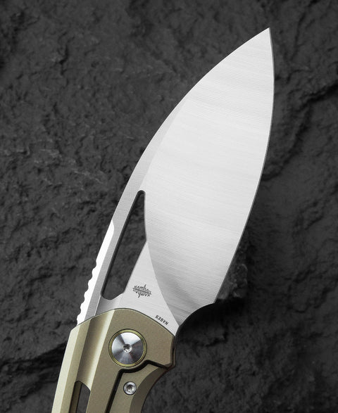 Special BESTECH FAIRCHILD Titanium Handle: 3.97" S35VN Blade BT2202D