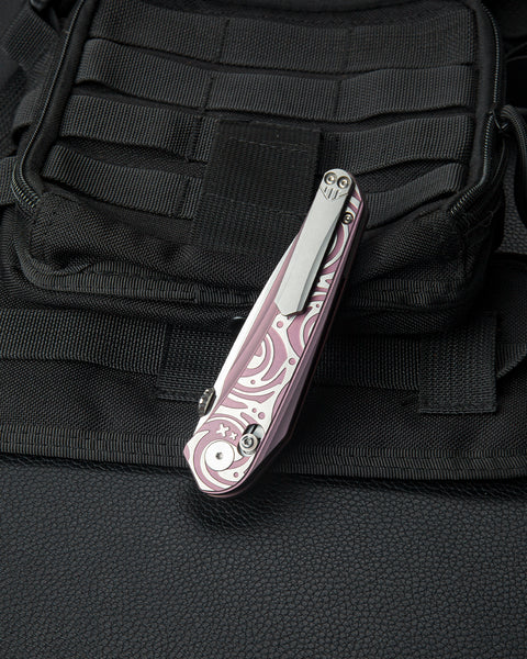 BESTECH MOTHUS BT2206D Titanium Handle: 3.47" M390 Blade