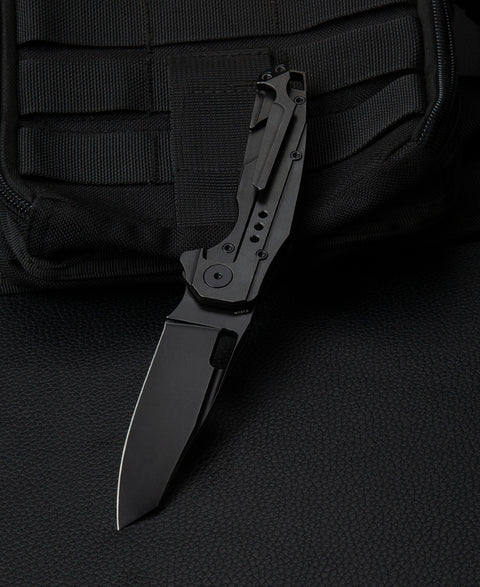 BESTECH NYXIE BT2209D Titanium +Carbon Fiber Handle: 3.43" S35VN Blade