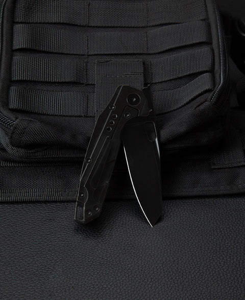 BESTECH NYXIE BT2209D Titanium +Carbon Fiber Handle: 3.43" S35VN Blade