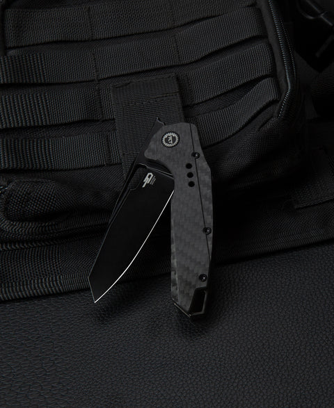 BESTECH NYXIE BT2209D Titanium +Carbon Fiber Handle: 3.43" S35VN Blade