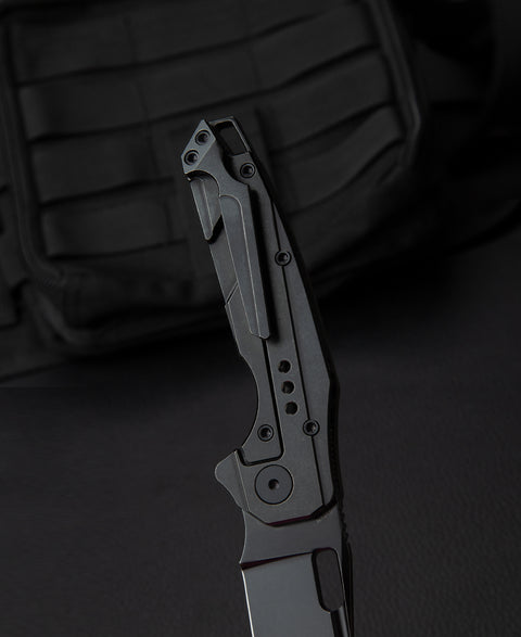 BESTECH NYXIE BT2209D Titanium +Carbon Fiber Handle: 3.43" S35VN Blade