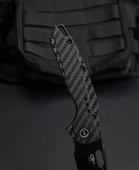 BESTECH NYXIE BT2209D Titanium +Carbon Fiber Handle: 3.43" S35VN Blade