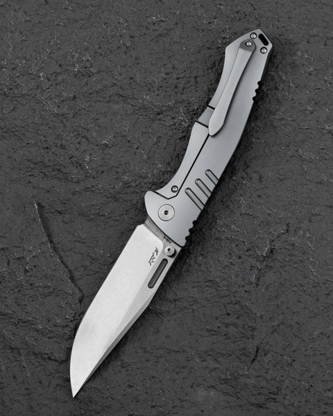 BESTECH KEEN II BT2301B Marble Carbon Fiber+Titanium  Handle: 4.19" S35VN Blade
