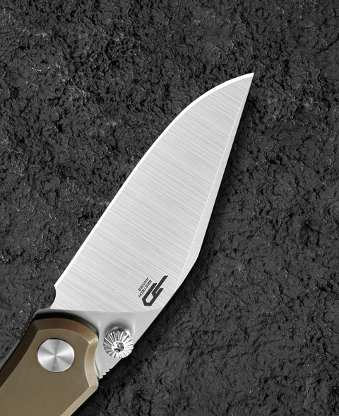 BESTECH ICARUS BT2302F Titanium Handle: 2.65" M390 Blade