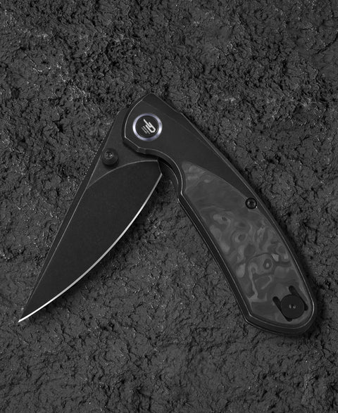 BESTECH LITO BT2307D Titanium+Carbon Fiber Inlay Handle: 2.7" M390 Blade