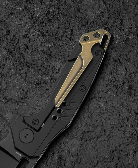 BESTECH NYXIE 3 BT2308B 2.99" S35VN Blade Titanium Handle