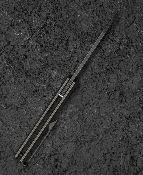 BESTECH BRUV BT2401B 2.95" M390 Blade Titanium Handle