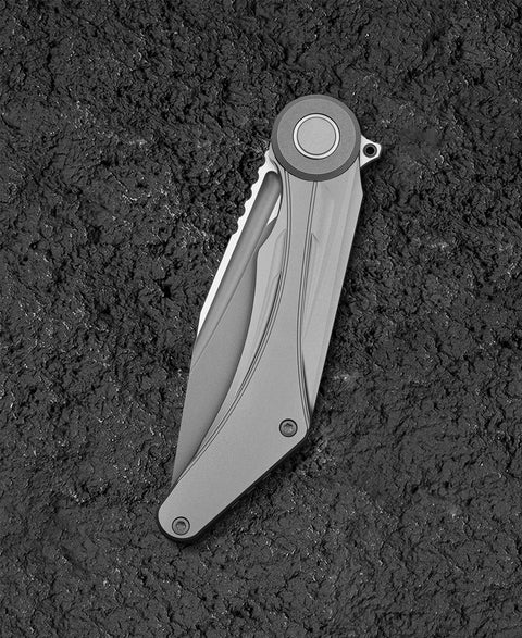 BESTECH SERAPH BT2403A 3.66" M390 Blade Titanium Handle