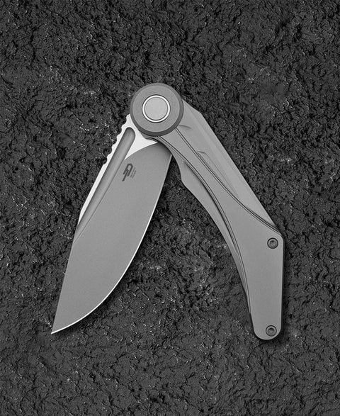 BESTECH SERAPH BT2403A 3.66" M390 Blade Titanium Handle