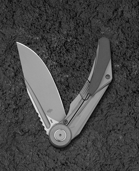 BESTECH SERAPH BT2403A 3.66" M390 Blade Titanium Handle