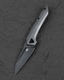 BESTECH VK-NAVI BT2404D Dark Bead Blast Titanium Handle: 3.287