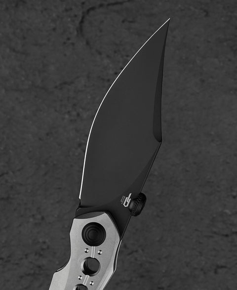 BESTECH RAZON BT2406C 3.87" M-cut Blade Titanium Handle