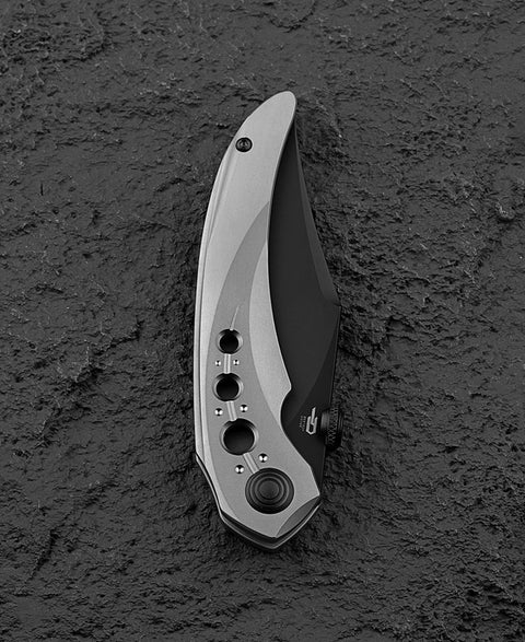 BESTECH RAZON BT2406C 3.87" M-cut Blade Titanium Handle