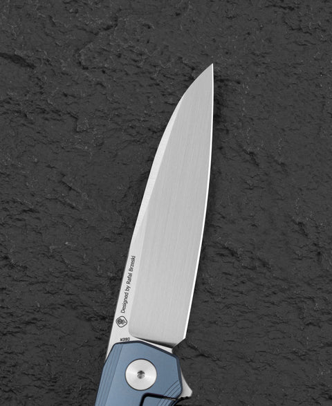 BESTECH 9 BT2408C 3.78" M390 Blade Titanium Handle