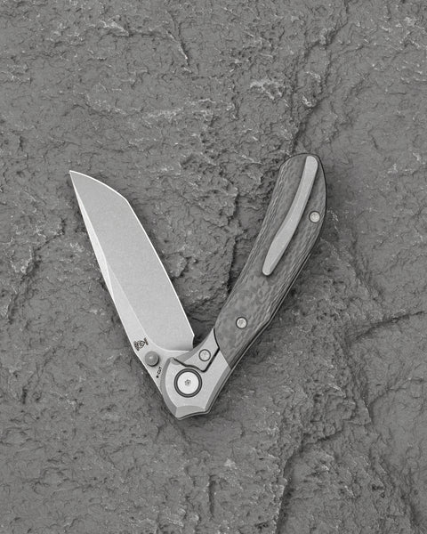 BESTECH Constellation BT2501D 3.055" M-CUT Blade Titanium Handle