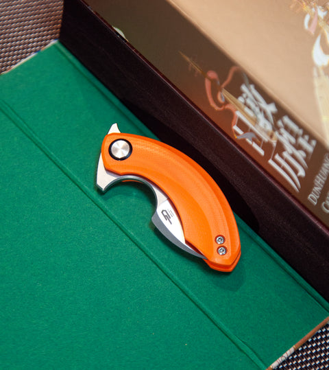 BESTECH STRELIT G10 Handle: 2.19" 14C28N Blade BG52C-1