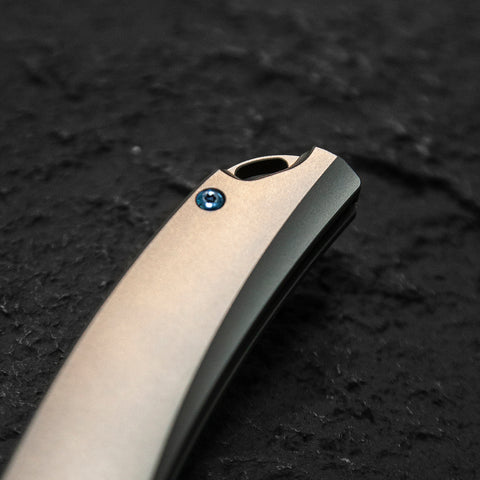 BESTECH SUPERNOVA BT2111B Titanium+Zirconium Bolster Handle: 3.07" M390 Blade