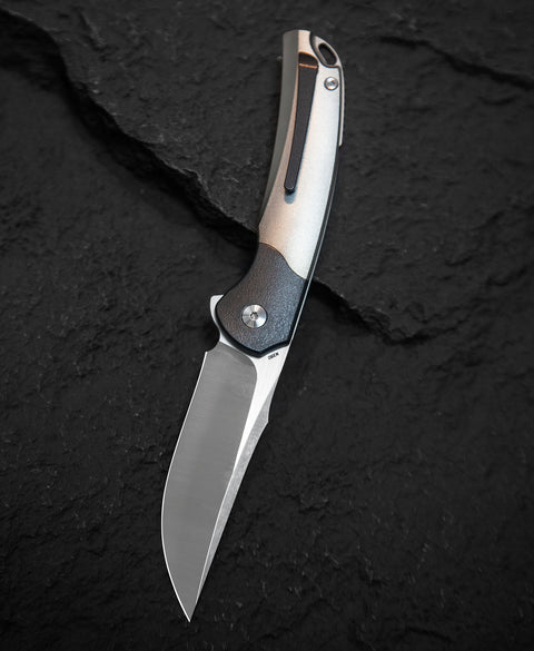 BESTECH SUPERNOVA BT2111A Titanium+Zirconium bolster Handle: 3.07" M390 Blade
