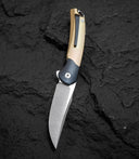 BESTECH SUPERNOVA BT2111B Titanium+Zirconium Bolster Handle: 3.07