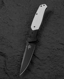 BESTECH SWORDFISH BG62A Black and White G10 Handle 3.94